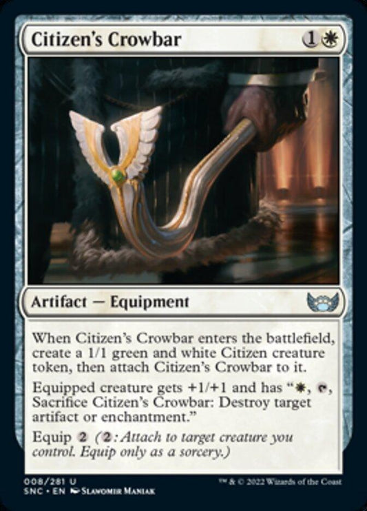 Citizen's Crowbar [Streets of New Capenna] - La Boîte Mystère ( The Mystery Box)