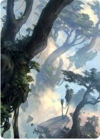 Forest 1 Art Card [Zendikar Rising Art Series] - La Boîte Mystère ( The Mystery Box)