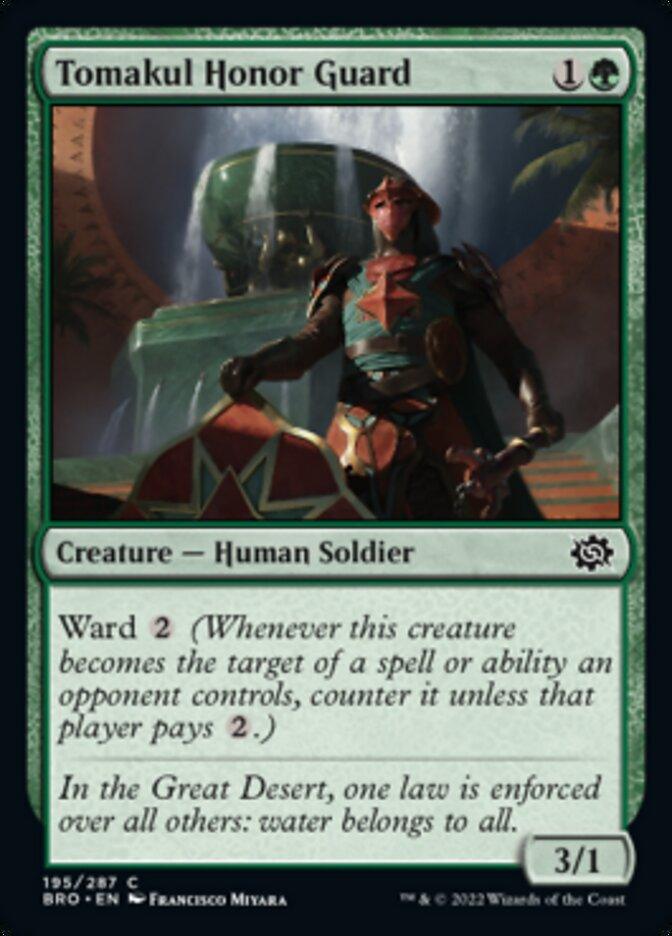 Tomakul Honor Guard [The Brothers' War] - La Boîte Mystère ( The Mystery Box)