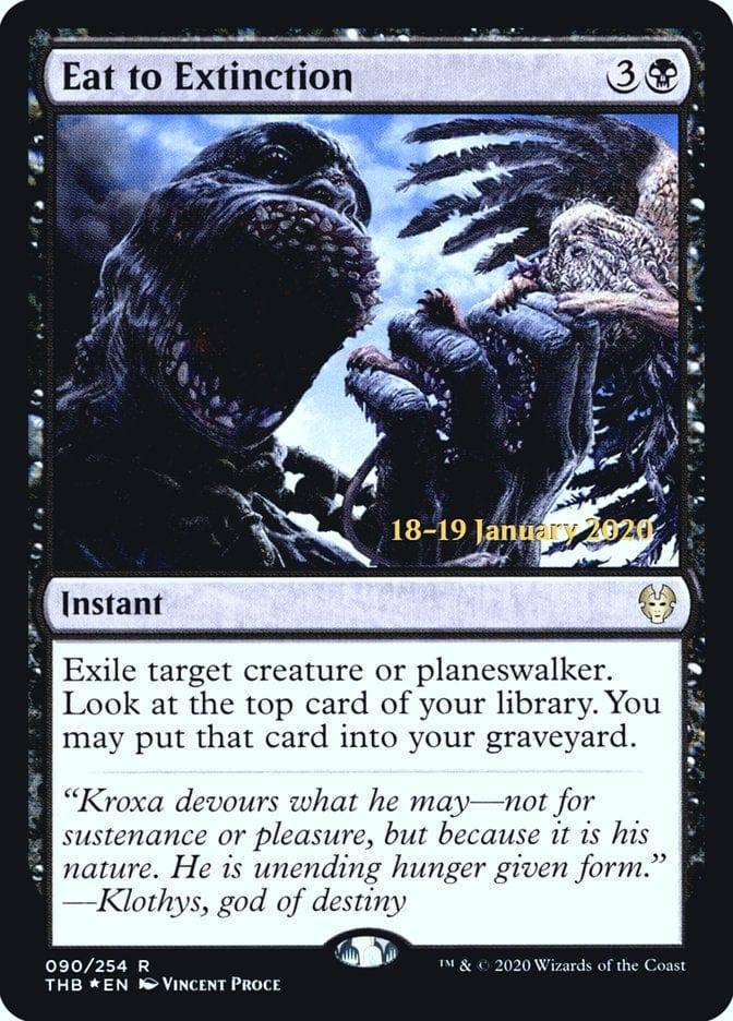 Eat to Extinction [Theros Beyond Death Prerelease Promos] - La Boîte Mystère ( The Mystery Box)