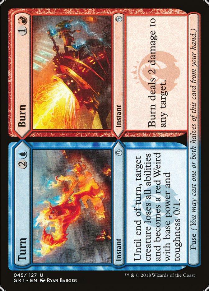 Turn // Burn [Guilds of Ravnica Guild Kit] - La Boîte Mystère ( The Mystery Box)