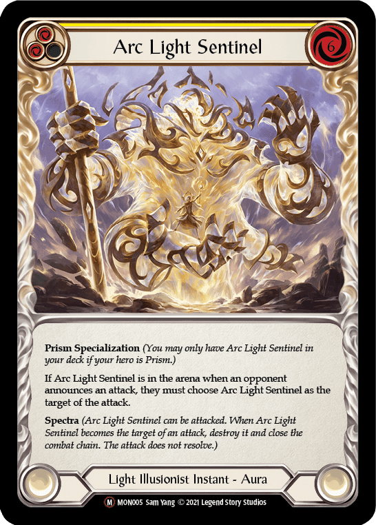 Flesh And Blood Flesh And Blood Single Arc Light Sentinel [U-MON005] Unlimited Normal