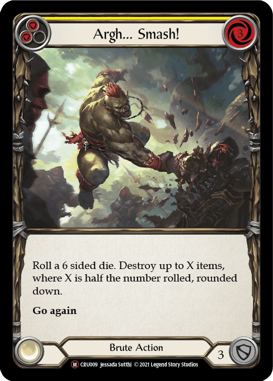 Flesh And Blood Flesh And Blood Single Argh... Smash! [U-CRU009] Unlimited Normal