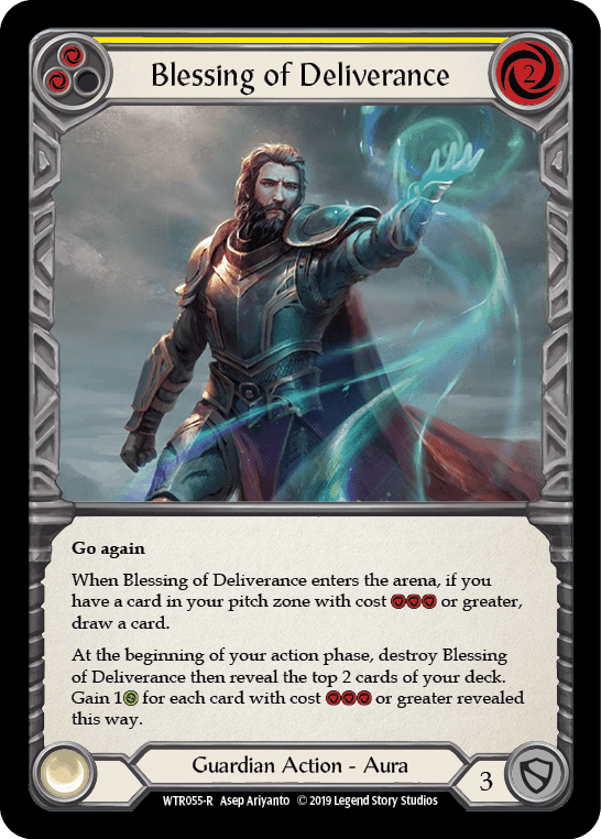 Flesh And Blood Flesh And Blood Single Blessing of Deliverance (Yellow) [WTR055-R] Alpha Print Normal