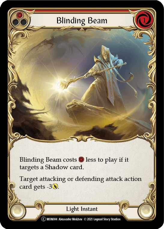Flesh And Blood Flesh And Blood Single Blinding Beam (Red) [U-MON084] Unlimited Normal