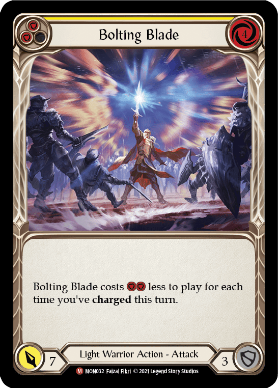 Flesh And Blood Flesh And Blood Single Bolting Blade [MON032] 1st Edition Normal