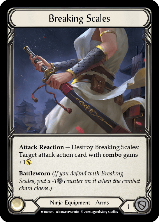 Flesh And Blood Flesh And Blood Single Breaking Scales [WTR080-C] Alpha Print Cold Foil
