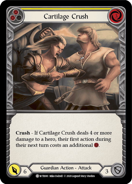 Flesh And Blood Flesh And Blood Single Cartilage Crush (Yellow) [U-WTR061] Unlimited Normal