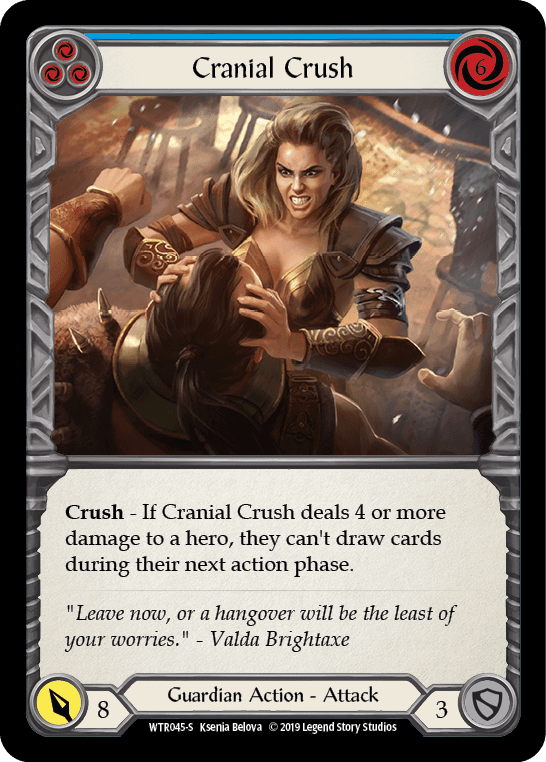 Flesh And Blood Flesh And Blood Single Cranial Crush [WTR045-S] Alpha Print Normal