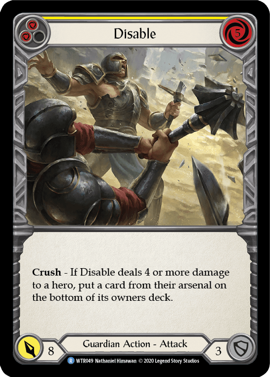 Flesh And Blood Flesh And Blood Single Disable (Yellow) [U-WTR049] Unlimited Normal