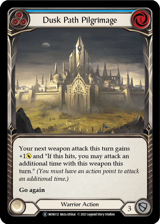 Flesh And Blood Flesh And Blood Single Dusk Path Pilgrimage (Blue) [U-MON112] Unlimited Normal