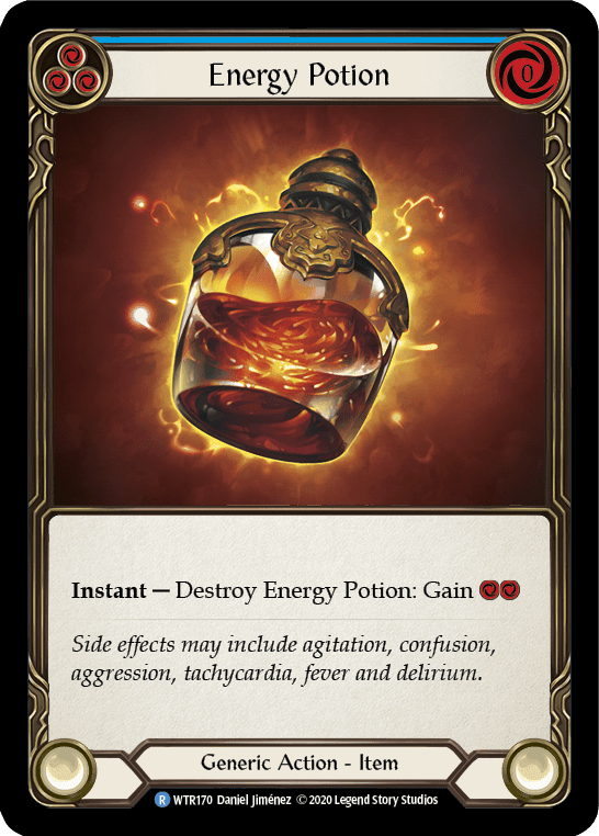 Flesh And Blood Flesh And Blood Single Energy Potion [U-WTR170] Unlimited Rainbow Foil