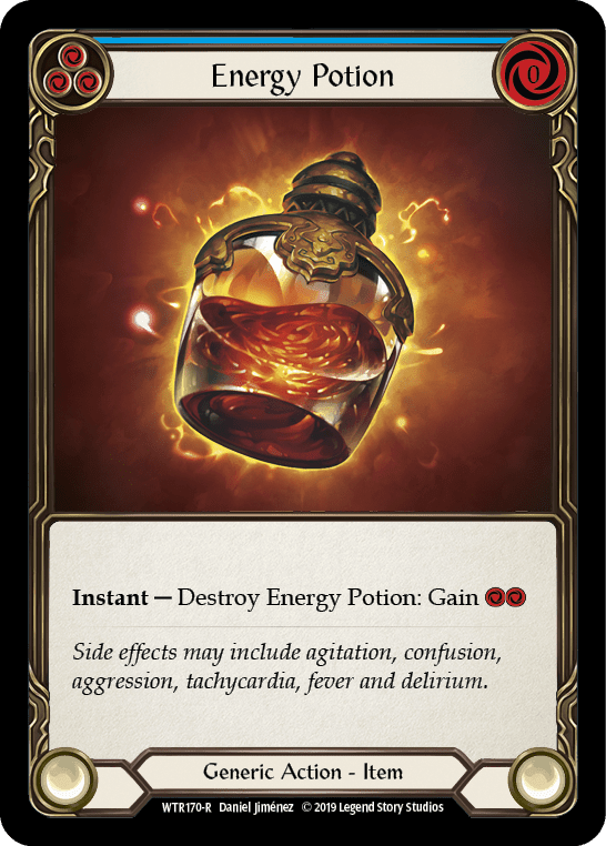 Flesh And Blood Flesh And Blood Single Energy Potion [WTR170-R] Alpha Print Normal