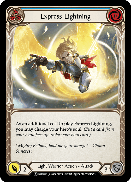 Flesh And Blood Flesh And Blood Single Express Lightning (Blue) [U-MON053] Unlimited Normal