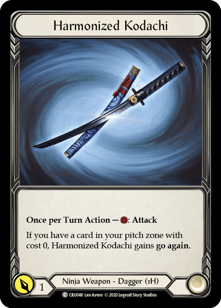 Flesh And Blood Flesh And Blood Single Harmonized Kodachi [U-CRU048-RF] Unlimited Rainbow Foil