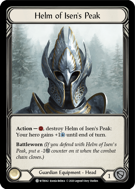 Flesh And Blood Flesh And Blood Single Helm of Isen's Peak [U-WTR042] Unlimited Normal