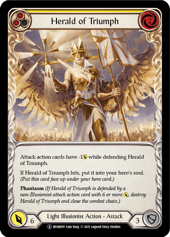 Flesh And Blood Flesh And Blood Single Herald of Triumph (Yellow) [U-MON009] Unlimited Normal