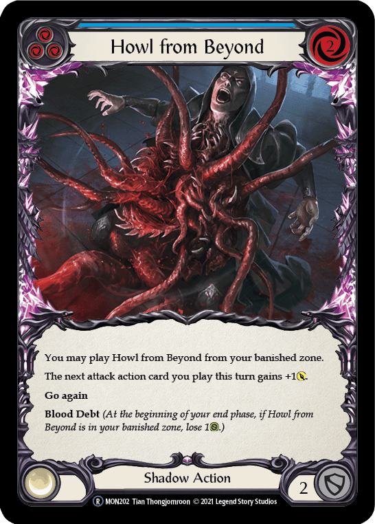 Flesh And Blood Flesh And Blood Single Howl from Beyond (Blue) [U-MON202] Unlimited Normal