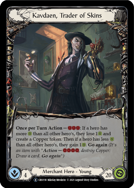 Flesh And Blood Flesh And Blood Single Kavdaen, Trader of Skins [U-CRU118] Unlimited Normal