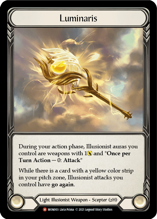 Flesh And Blood Flesh And Blood Single Luminaris [MON003-CF] 1st Edition Cold Foil