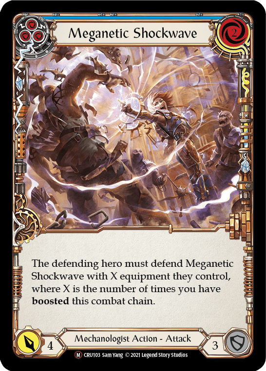 Flesh And Blood Flesh And Blood Single Meganetic Shockwave [U-CRU103] Unlimited Normal
