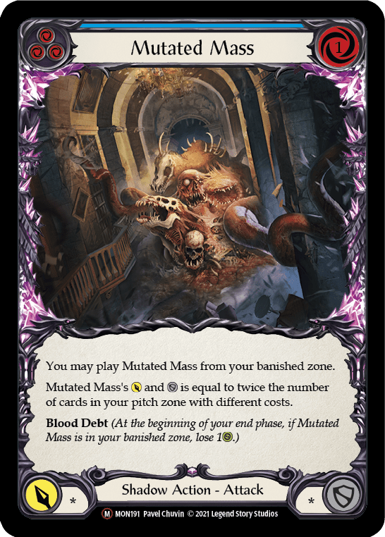 Flesh And Blood Flesh And Blood Single Mutated Mass [U-MON191] Unlimited Normal