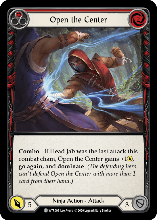 Flesh And Blood Flesh And Blood Single Open the Center (Red) [U-WTR095] Unlimited Rainbow Foil