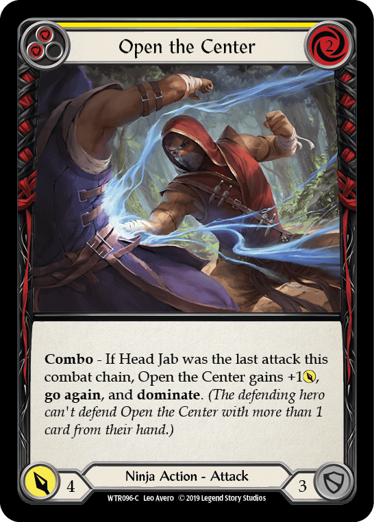 Flesh And Blood Flesh And Blood Single Open the Center (Yellow) [WTR096-C] Alpha Print Rainbow Foil