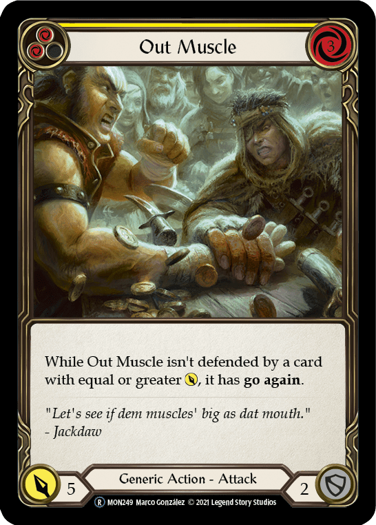 Flesh And Blood Flesh And Blood Single Out Muscle (Yellow) [U-MON249] Unlimited Normal