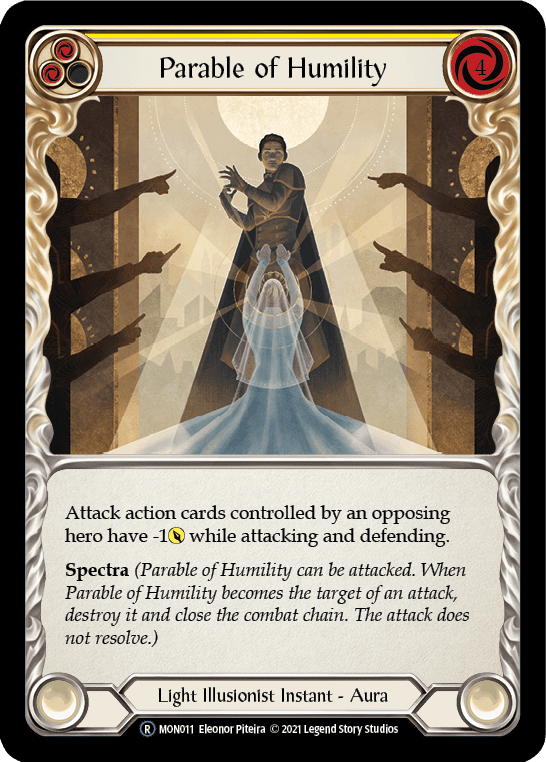 Flesh And Blood Flesh And Blood Single Parable of Humility [U-MON011-RF] Unlimited Rainbow Foil