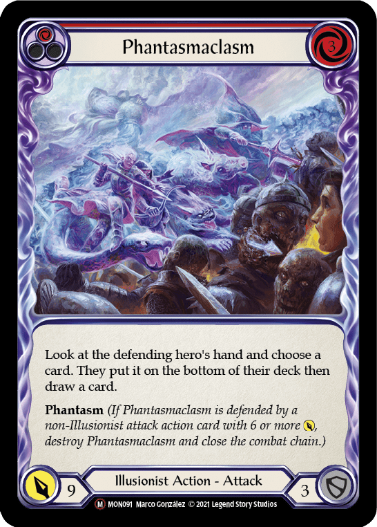 Flesh And Blood Flesh And Blood Single Phantasmaclasm [U-MON091-RF] Unlimited Rainbow Foil