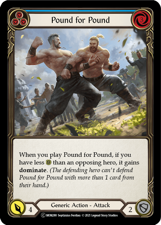 Flesh And Blood Flesh And Blood Single Pound for Pound (Blue) [U-MON280] Unlimited Normal