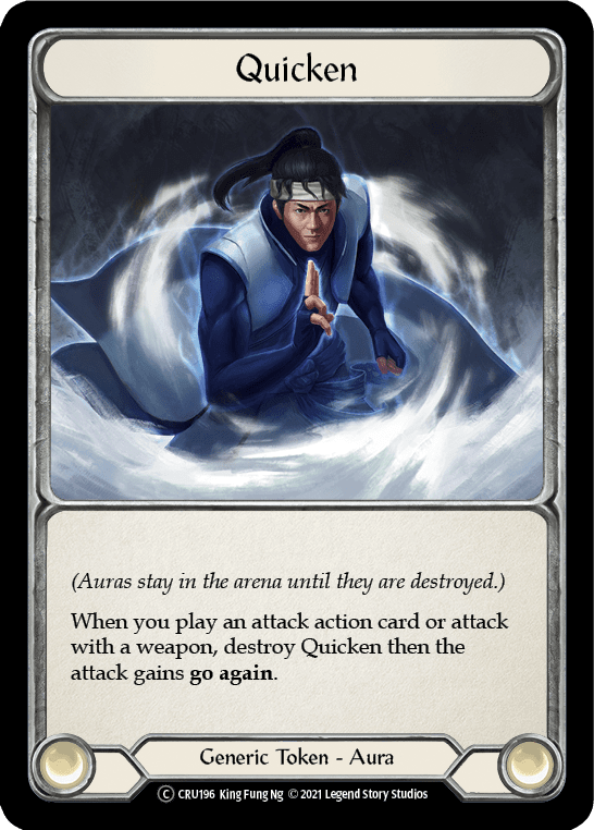 Flesh And Blood Flesh And Blood Single Quicken [U-CRU196-RF] Unlimited Rainbow Foil