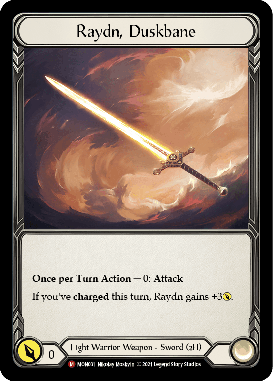 Flesh And Blood Flesh And Blood Single Raydn, Duskbane [MON031] 1st Edition Normal