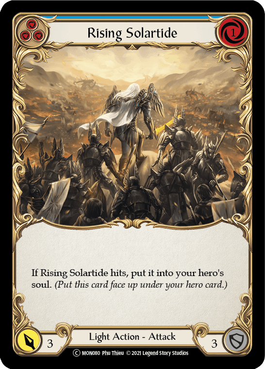 Flesh And Blood Flesh And Blood Single Rising Solartide (Blue) [U-MON080] Unlimited Normal