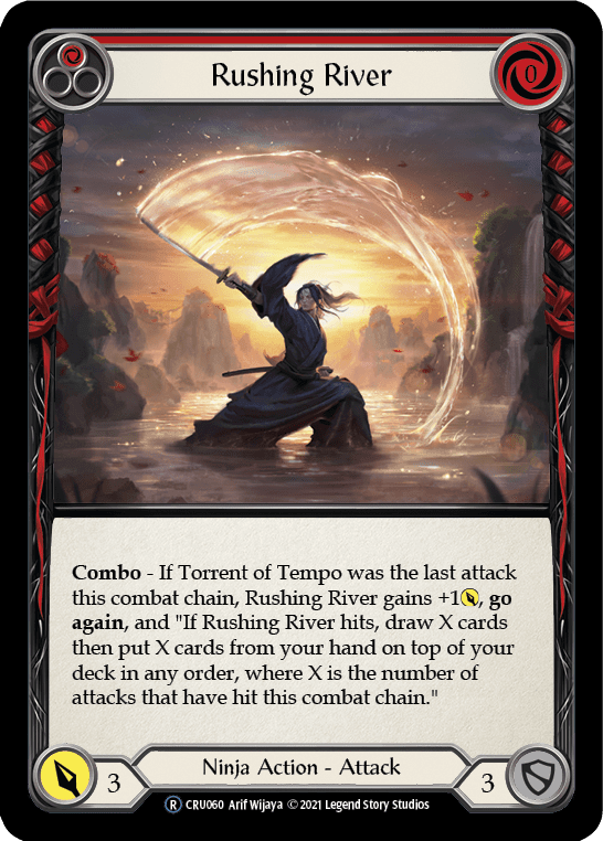 Flesh And Blood Flesh And Blood Single Rushing River (Red) [U-CRU060] Unlimited Normal