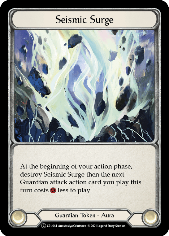 Flesh And Blood Flesh And Blood Single Seismic Surge [U-CRU044-RF] Unlimited Rainbow Foil