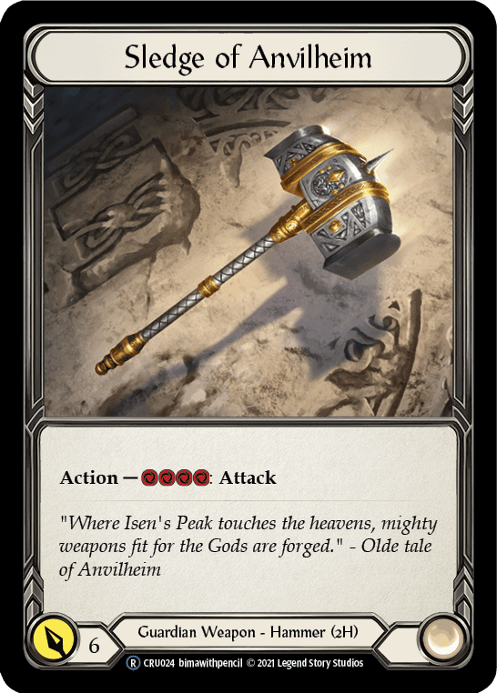 Flesh And Blood Flesh And Blood Single Sledge of Anvilheim [U-CRU024] Unlimited Normal
