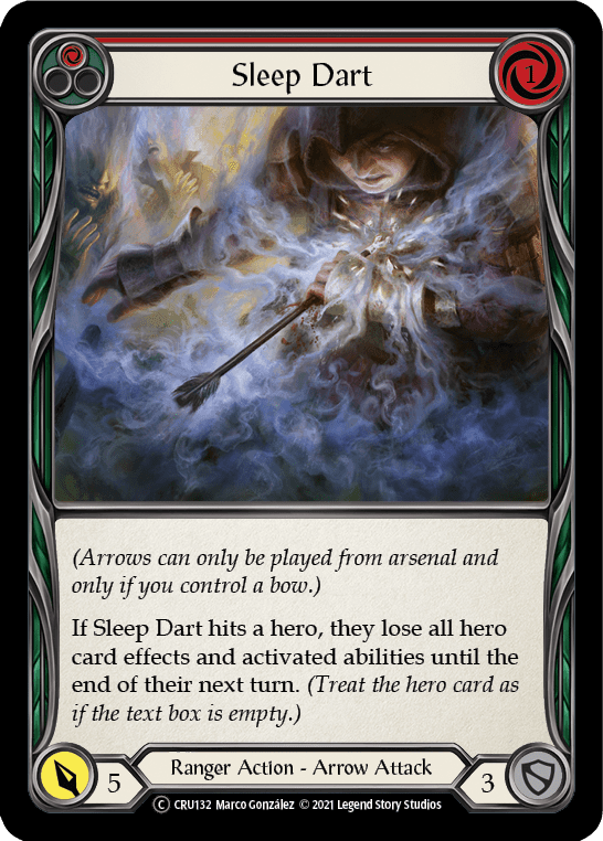 Flesh And Blood Flesh And Blood Single Sleep Dart (Red) [U-CRU132] Unlimited Normal