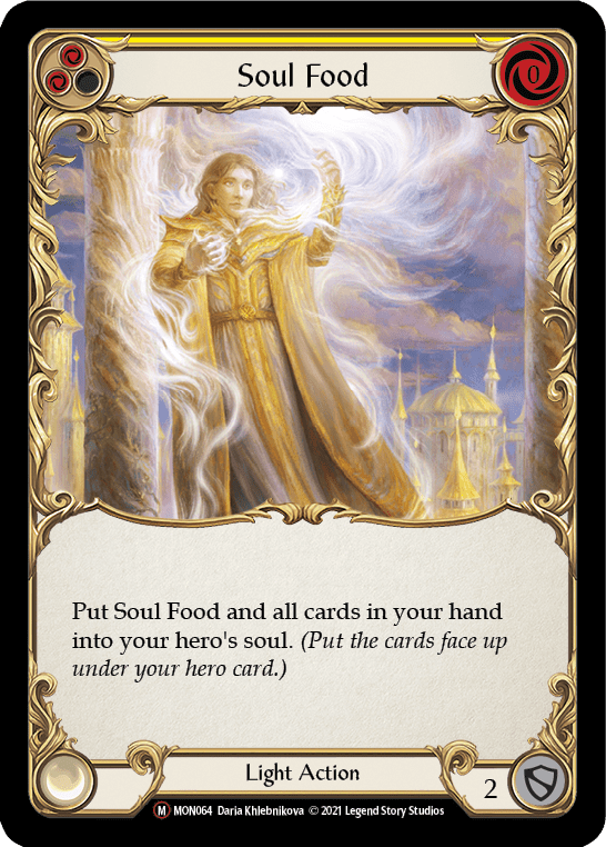 Flesh And Blood Flesh And Blood Single Soul Food [U-MON064-RF] Unlimited Rainbow Foil