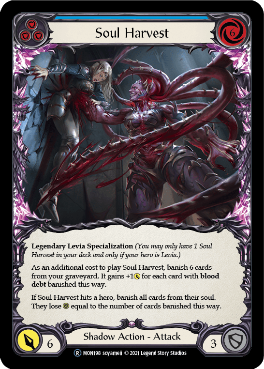 Flesh And Blood Flesh And Blood Single Soul Harvest [U-MON198-RF] Unlimited Rainbow Foil