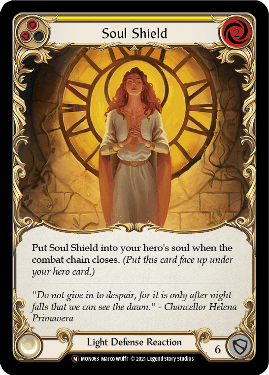 Flesh And Blood Flesh And Blood Single Soul Shield [U-MON063] Unlimited Normal
