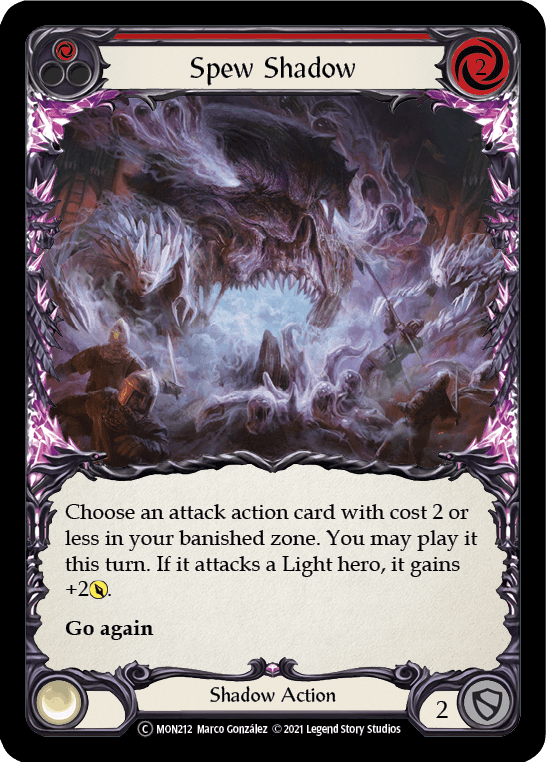 Flesh And Blood Flesh And Blood Single Spew Shadow (Red) [U-MON212] Unlimited Normal