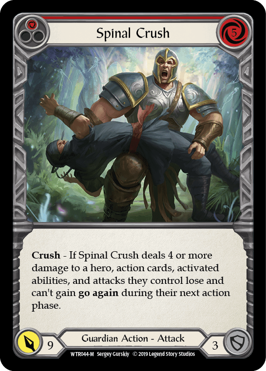 Flesh And Blood Flesh And Blood Single Spinal Crush [WTR044-M] Alpha Print Normal