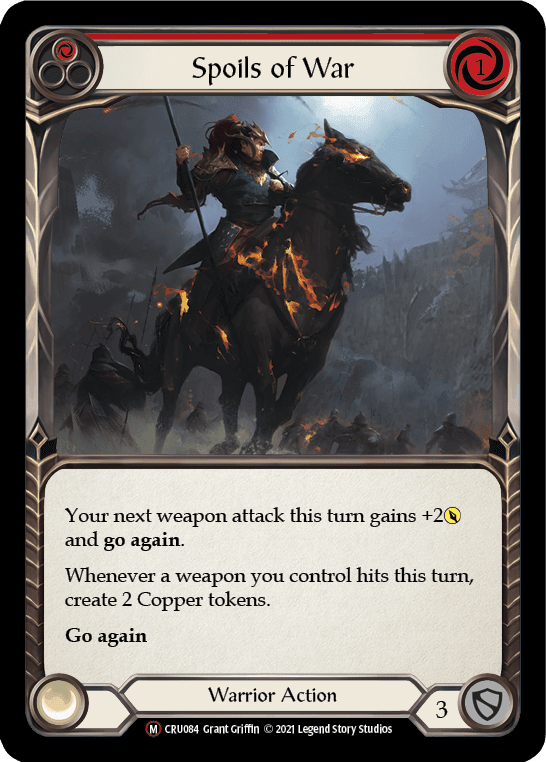 Flesh And Blood Flesh And Blood Single Spoils of War [U-CRU084] Unlimited Normal