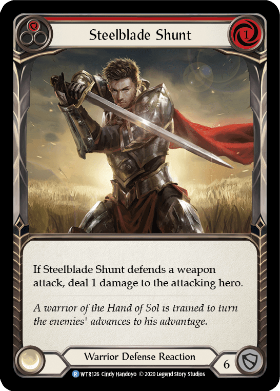 Flesh And Blood Flesh And Blood Single Steelblade Shunt (Red) [U-WTR126] Unlimited Normal