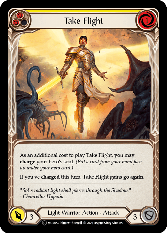 Flesh And Blood Flesh And Blood Single Take Flight (Yellow) [U-MON055] Unlimited Normal