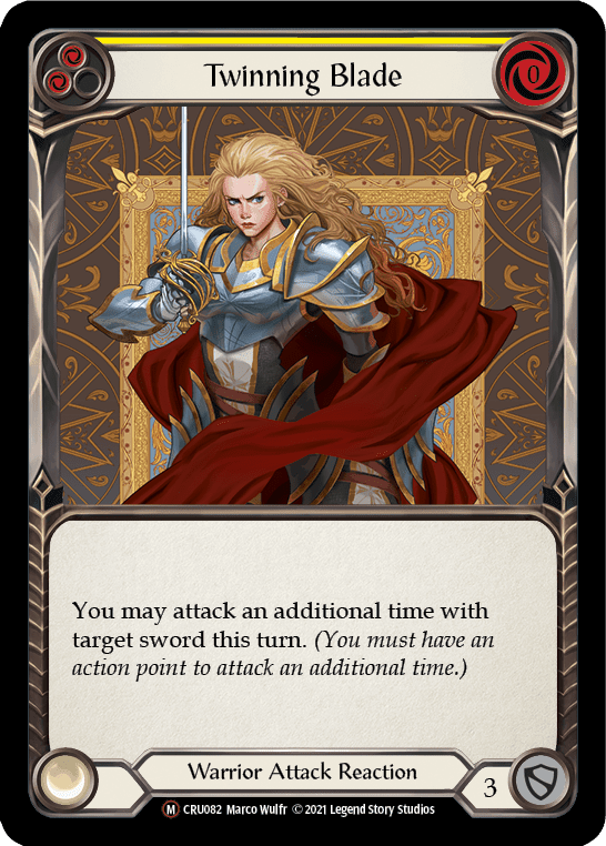 Flesh And Blood Flesh And Blood Single Twinning Blade [U-CRU082-RF] Unlimited Rainbow Foil