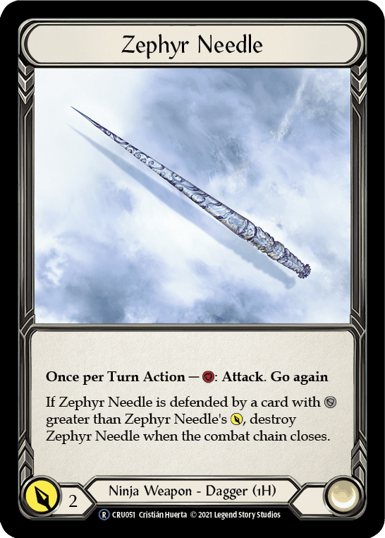 Flesh And Blood Flesh And Blood Single Zephyr Needle [U-CRU051] Unlimited Normal