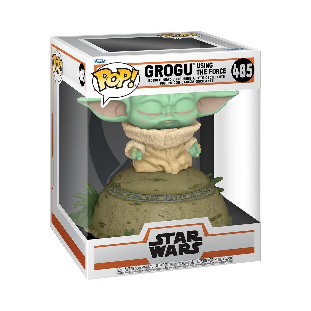 POP! DELUXE MANDALORIAN - GROGU USING THE FORCE - La Boîte Mystère ( The Mystery Box)
